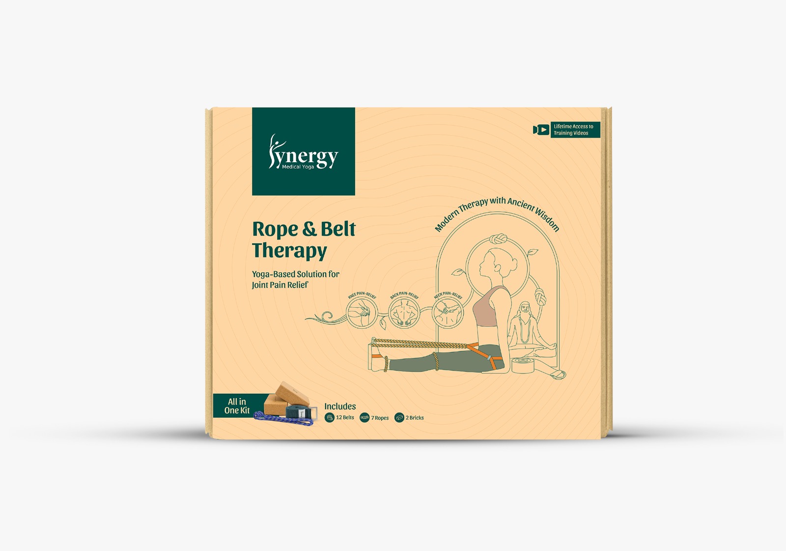 @home medical yoga <br>Knee Pain Prevention Kit – Advanced